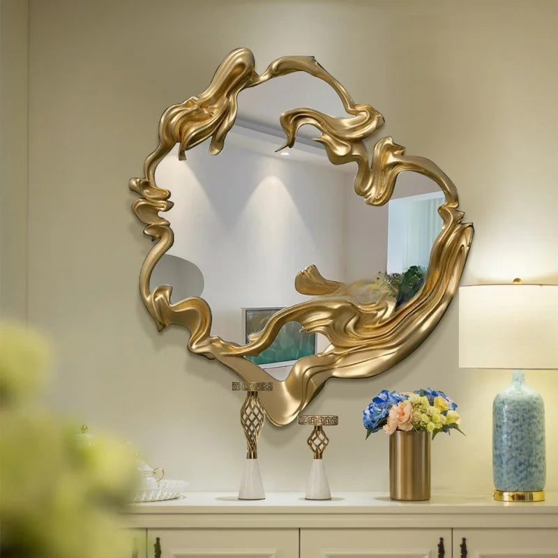 miroir décoratif léger de style européen personnalisable pour intérieur