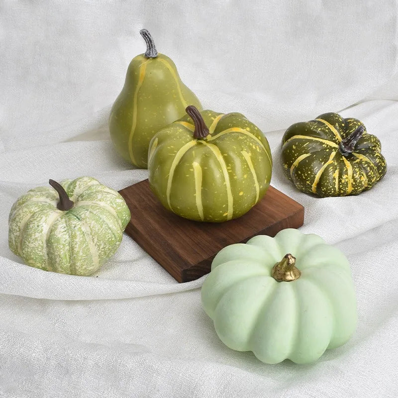 citrouilles décoratives en mousse pour Halloween et automne