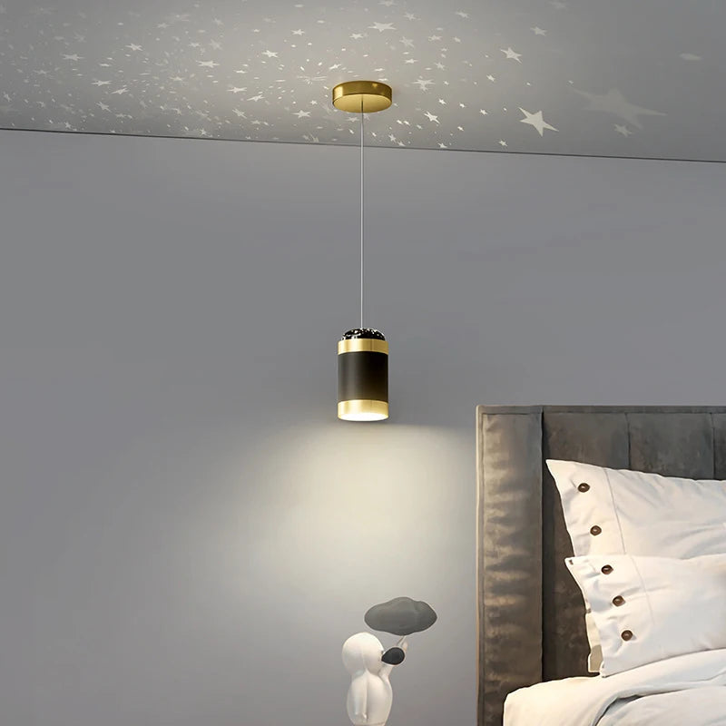 lustre led moderne à suspension pour intérieur nordique décoratif