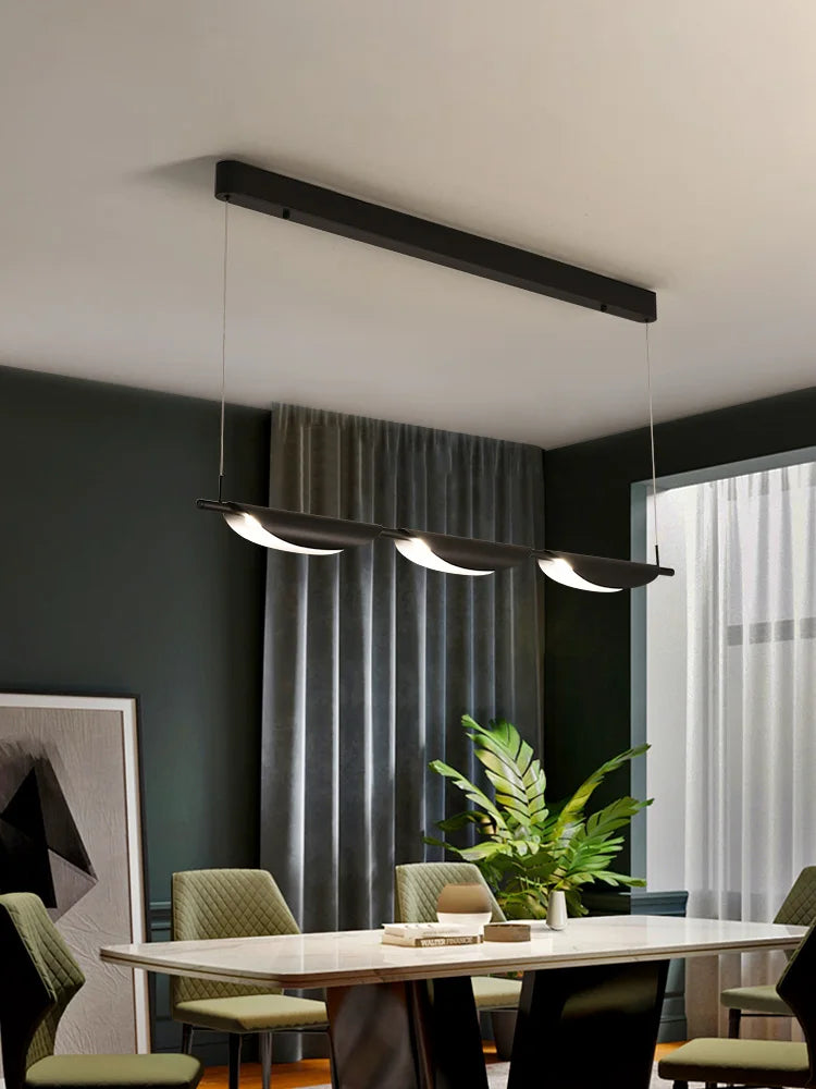 lustre moderne led éclairage suspendu pour espace contemporain