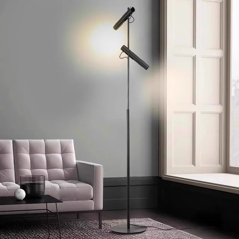 lampadaire led nordique moderne au design créatif minimaliste