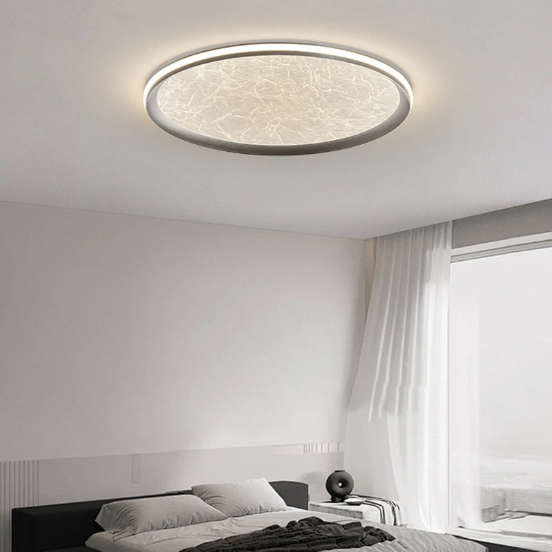 plafonnier led design rond moderne minimaliste pour intérieur élégant