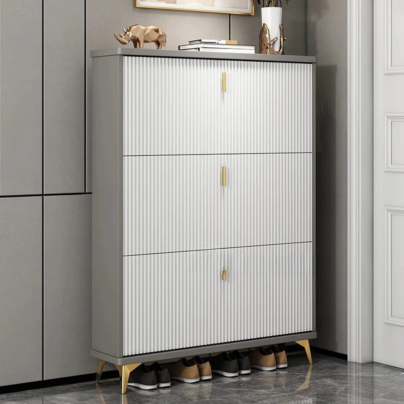 armoire à chaussures moderne multicouches pour un rangement optimal