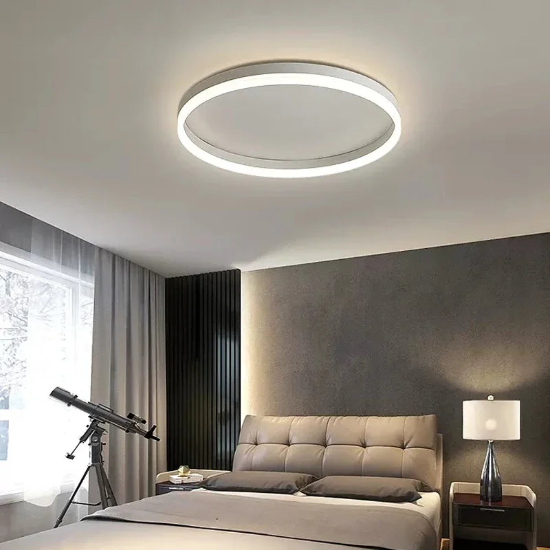 plafonnier moderne à leds pour décoration intérieure élégante et lumineuse