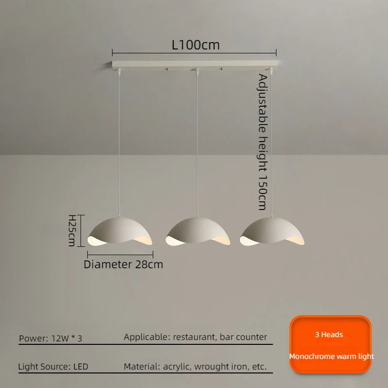 lustre nordique design lampe créative minimaliste moderne