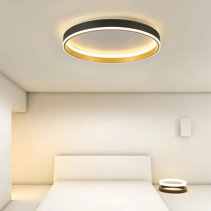 Chambre nordique Led plafonnier moderne minimaliste plafond Lustre Lustre Led lumières pour chambre étude salon plafonniers