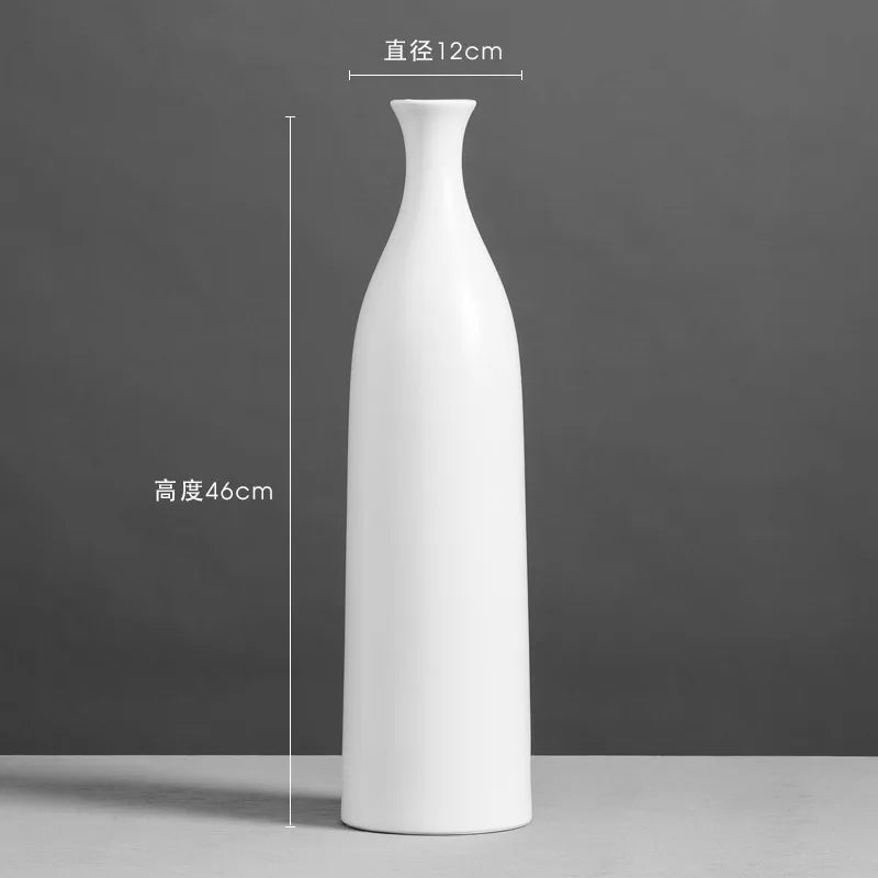 vase en céramique moderne pour décoration florale élégante