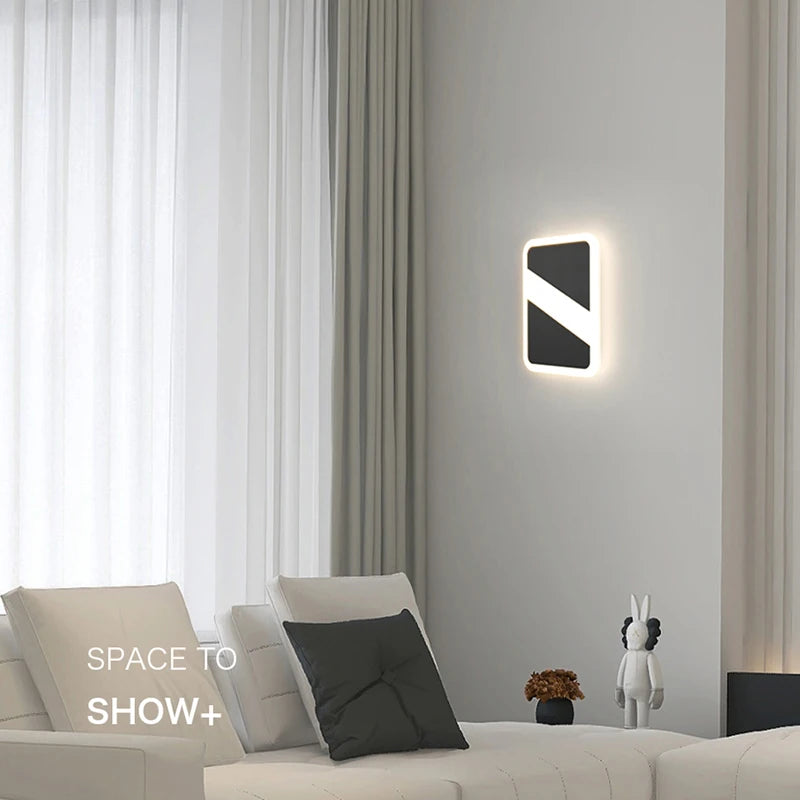 lampe de chevet nordique moderne minimaliste murale led