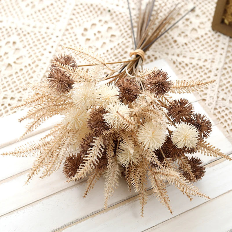 lot de boules de fleurs artificielles pour décoration et bricolage