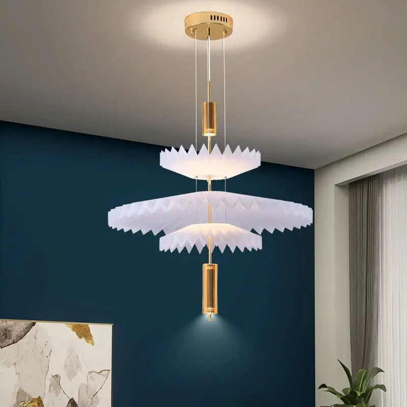 lustre minimaliste led art créatif pour intérieur moderne