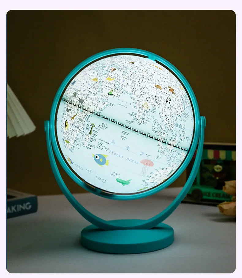 lampe de bureau intelligente avec globe cadeau créatif pour enfants