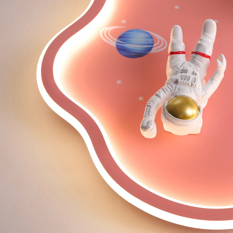 lampe led dessin animé astronaute pour enfants protection yeux