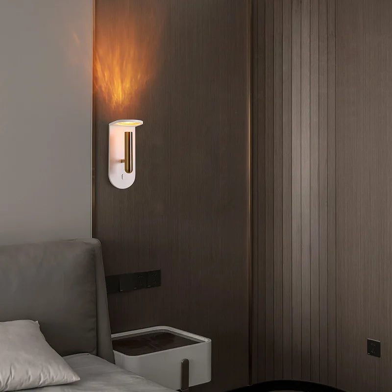 lustre led minimaliste moderne flamme luxueux décoration maison