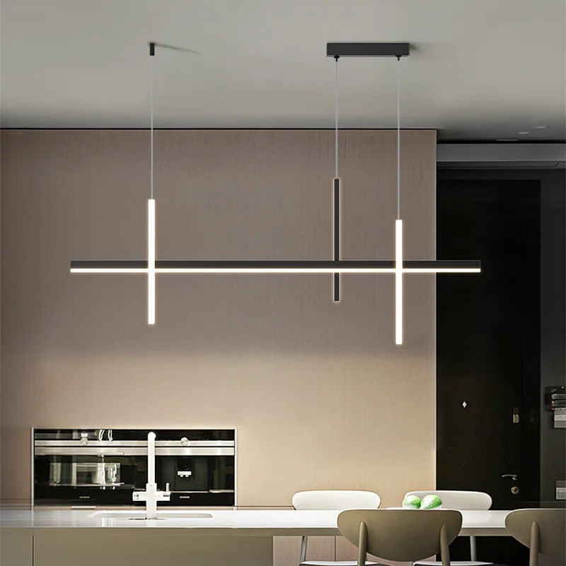 suspension led design moderne pour décoration intérieure artistique