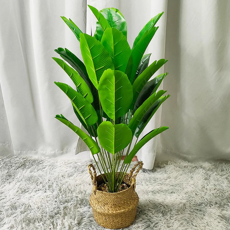 grande plante artificielle banane pour décoration intérieure et extérieure