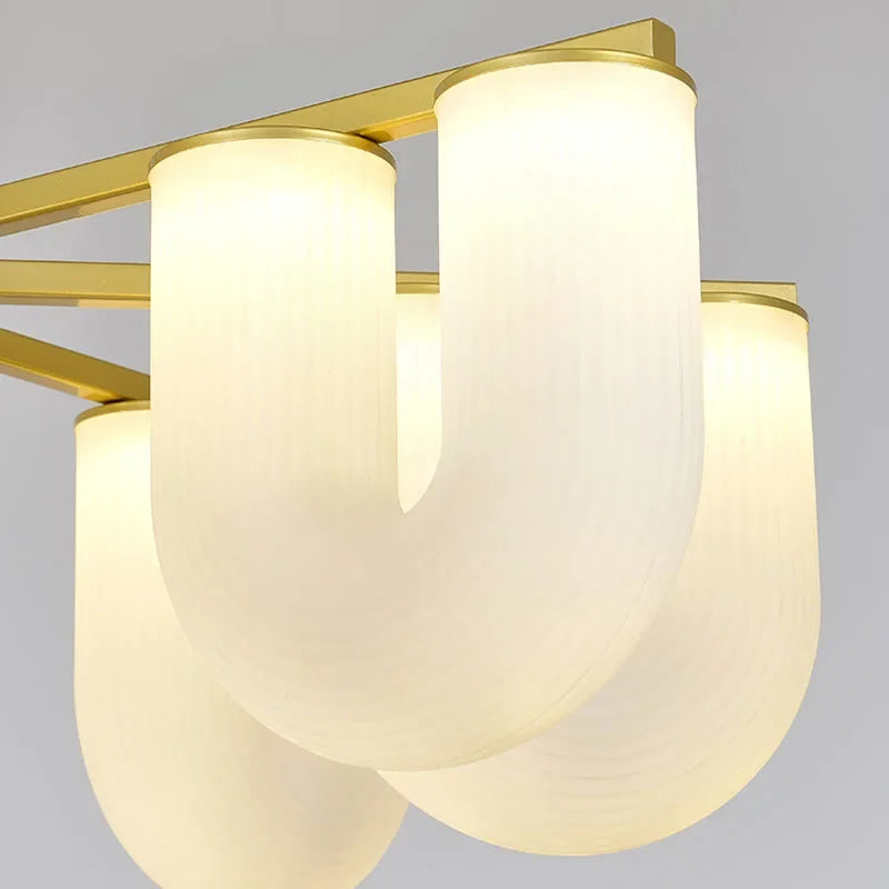 lustre design suspension lumineux en acrylique pour décoration moderne