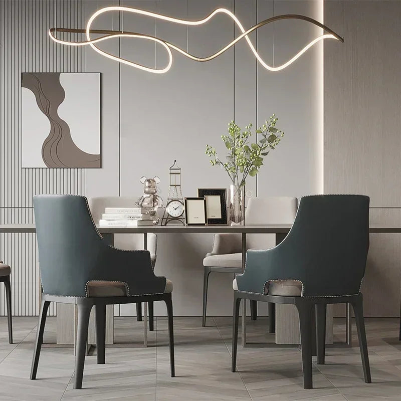 plafonnier led suspendu design moderne pour hôtel ou restaurant