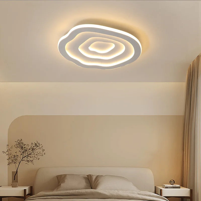 plafonnier moderne minimaliste design créatif lumière led ultra mince