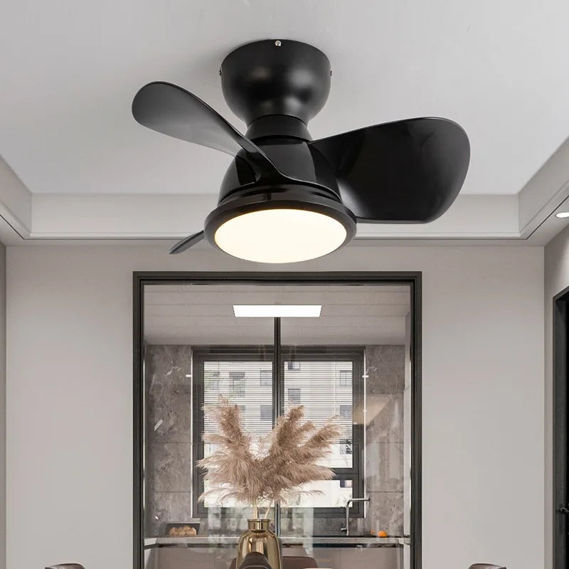 plafonnier ventilateur lumineux télécommandé pour intérieur moderne