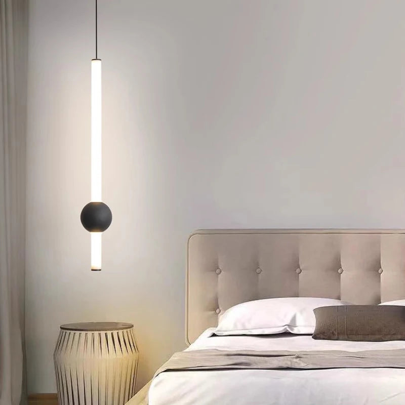 lustre led moderne design nordique minimaliste pour intérieur élégant