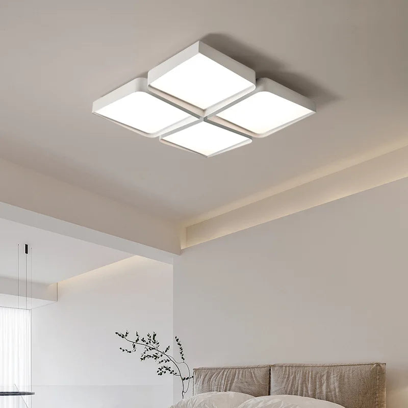 plafonnier led minimaliste moderne géométrique nordique atmosphérique