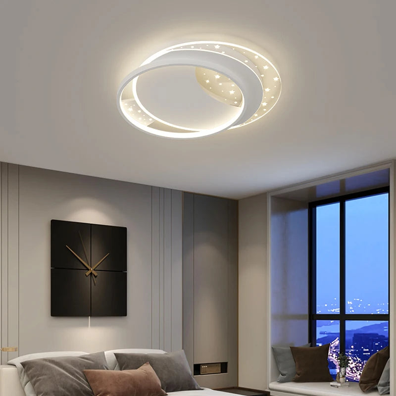 plafonnier moderne à leds pour éclairage intérieur décoratif