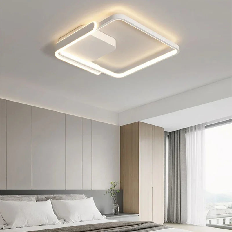 plafonnier led moderne pour décoration intérieure et ambiance chaleureuse