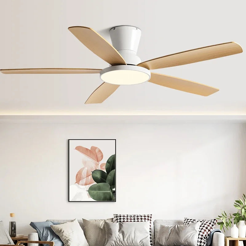 lustre ventilateur silencieux avec télécommande pour un confort optimal