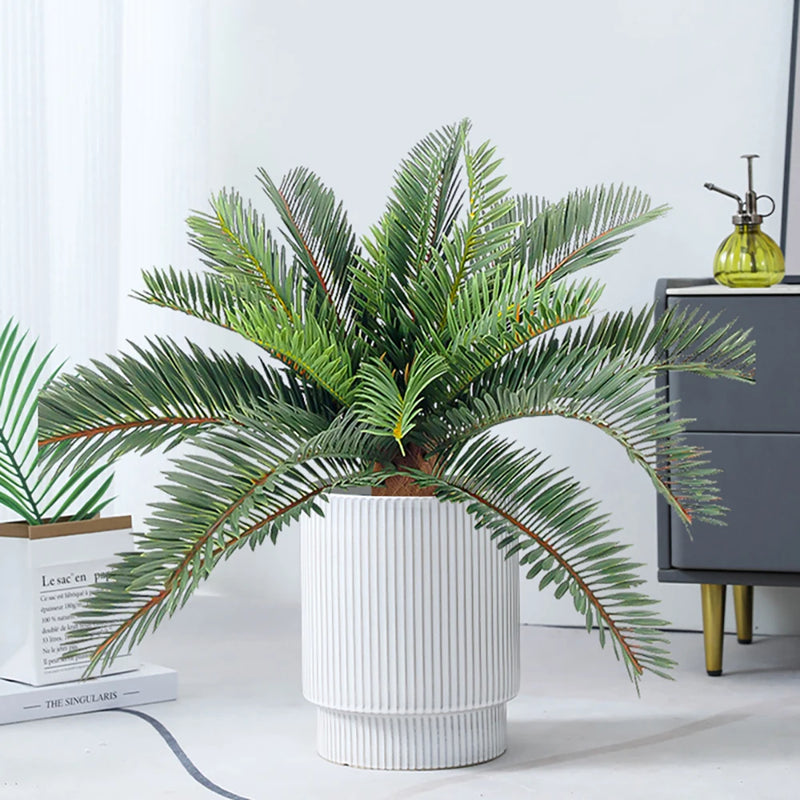 plantes de palmier artificielles pour décoration extérieure et jardin