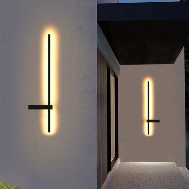 applique murale led minimaliste art déco pour intérieur