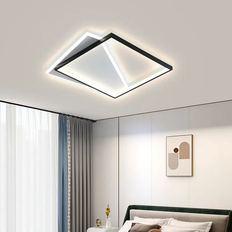 plafonnier led moderne pour décoration d'intérieur élégante