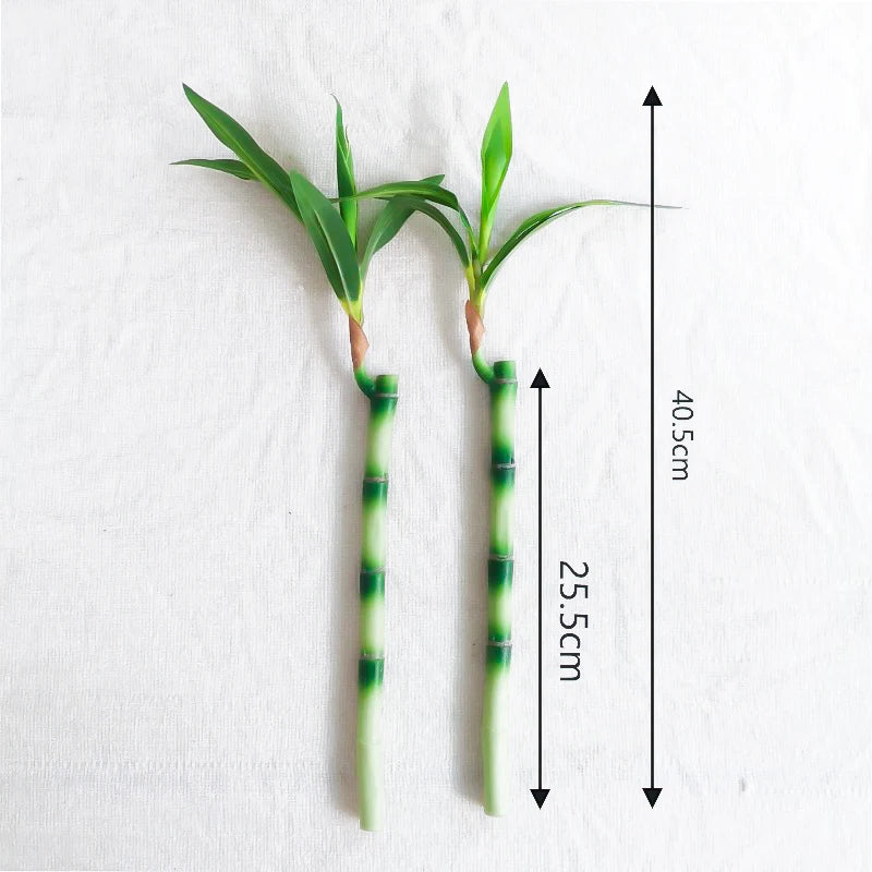 plantes artificielles en bambou pour décoration intérieure et extérieure