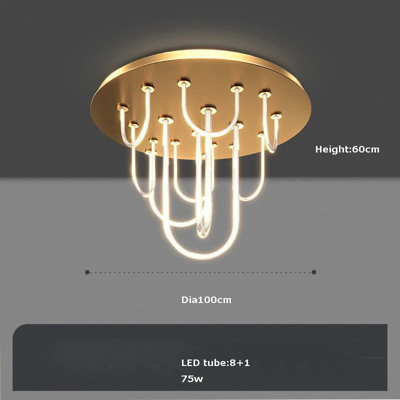 lustre à led moderne intensité variable tendance 2022 suspension