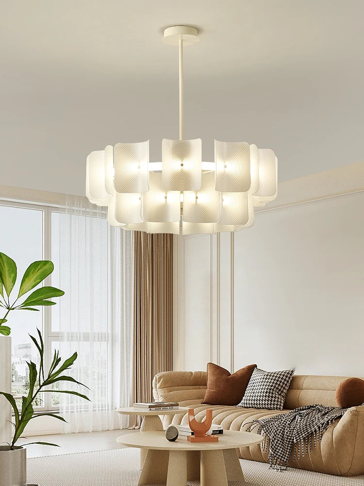 suspension design lumineuse pour décoration intérieure élégante et moderne