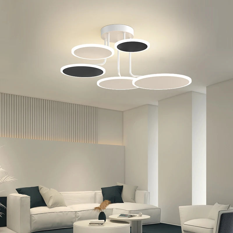 lustre en acrylique design pour intérieur moderne élégant et lumineux