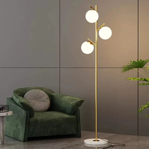 Lampadaire sur Pied Salon, LED Lampadaire Chambre Moderne 3