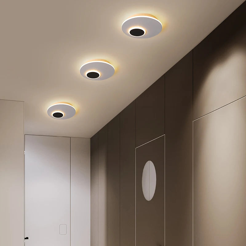 plafonnier led intégré moderne minimaliste style nordique créatif