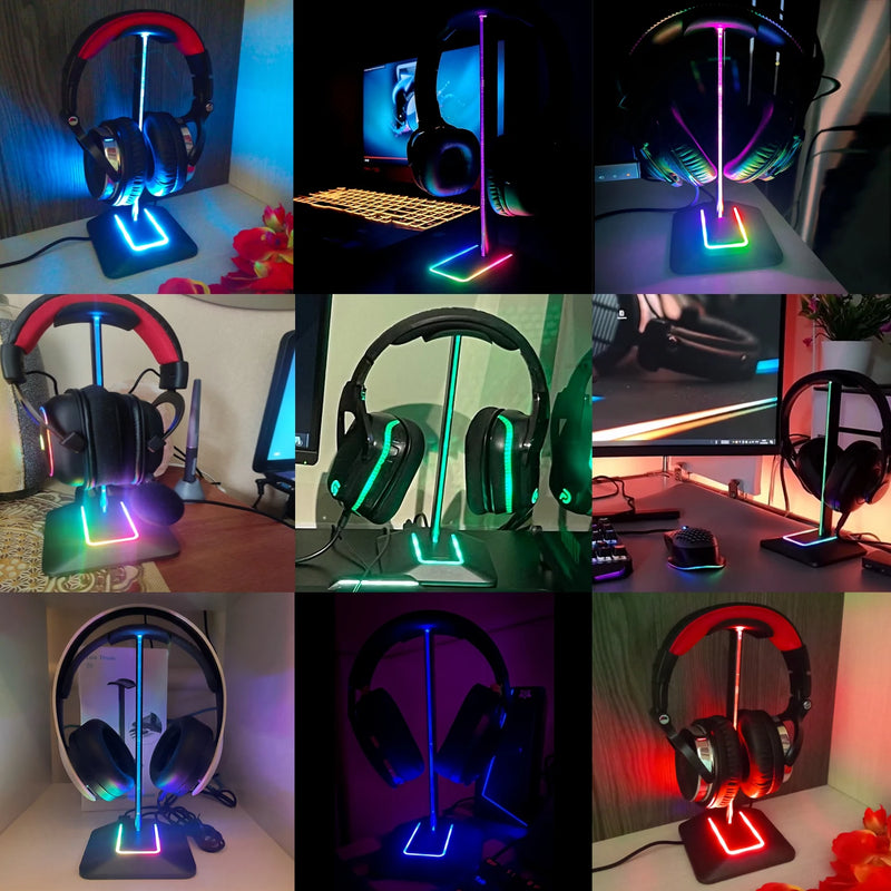 link dream support casque jeu rgb usb type-c pc bureau