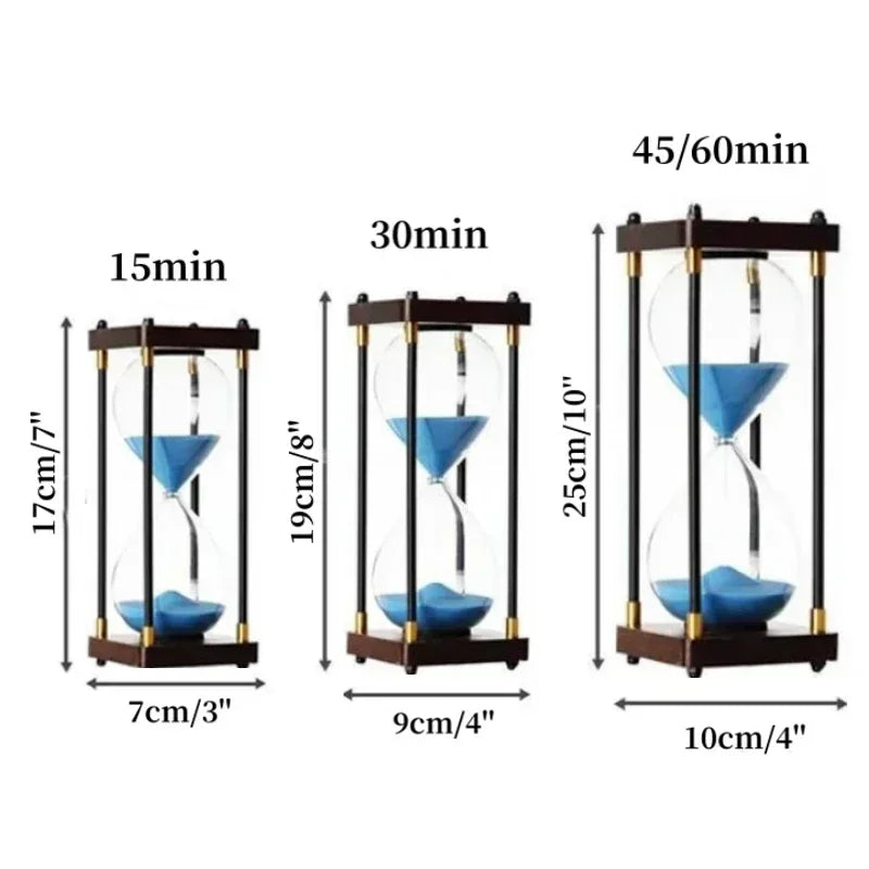 sablier rétro élégant pour la décoration et la détente