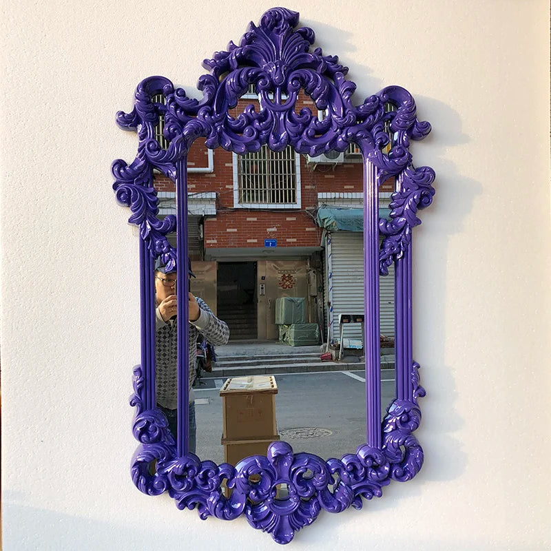 miroirs décoratifs artisanaux esthétiques pour maquillage irréguliers