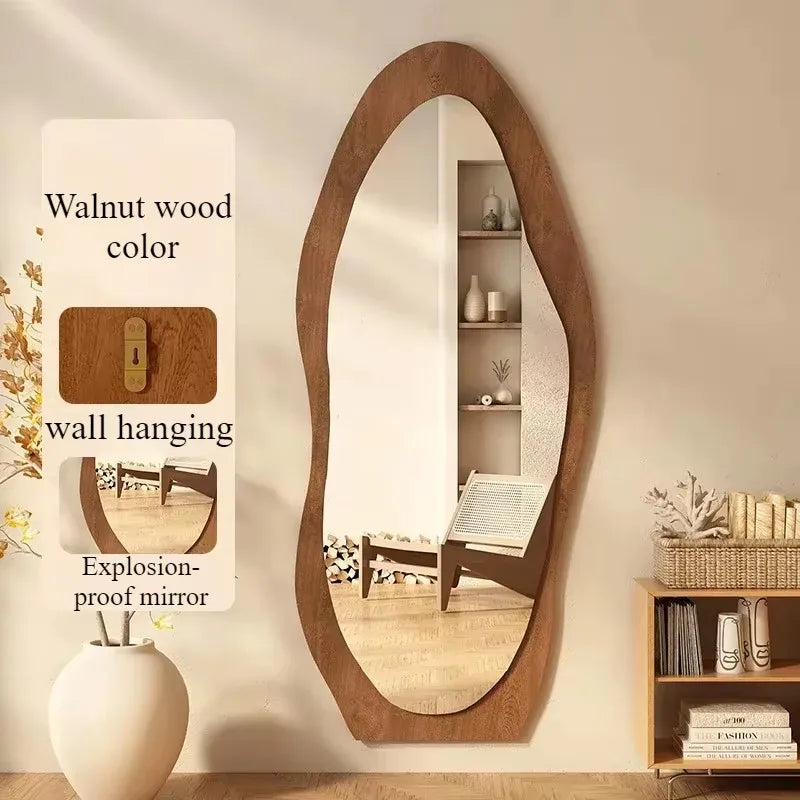 miroir décoratif debout pour maquillage et intérieur