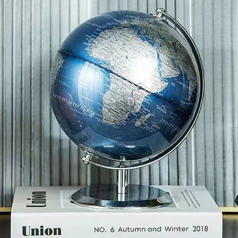 globe rotatif en métal style européen ornement créatif de luxe