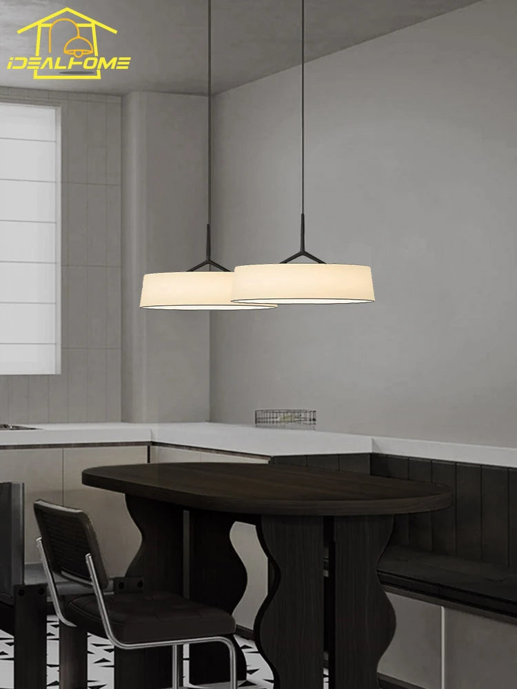 suspension moderne italienne à led pour intérieur minimaliste