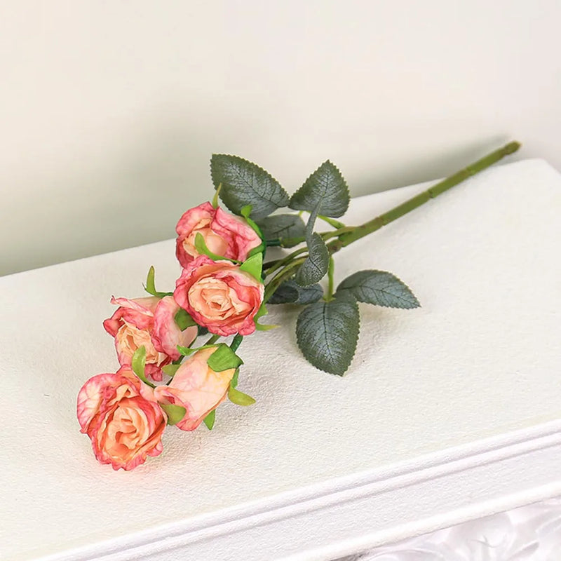 fleurs de rose artificielles pour mariage anniversaire et décoration festive