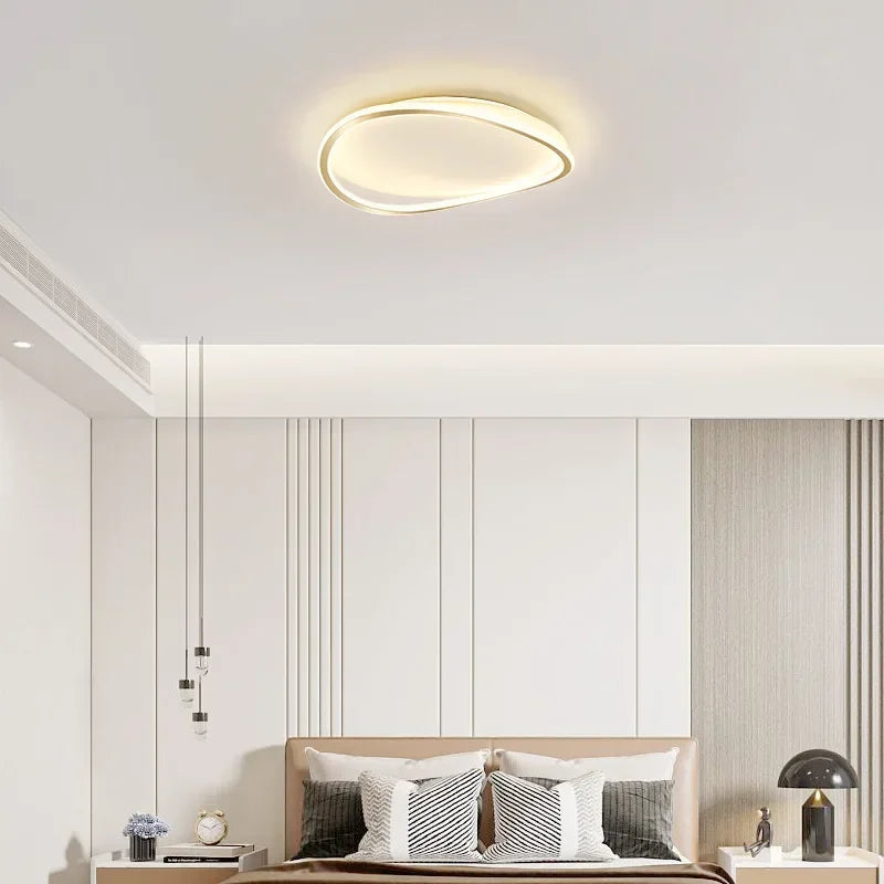 lustre moderne à leds pour décoration intérieure