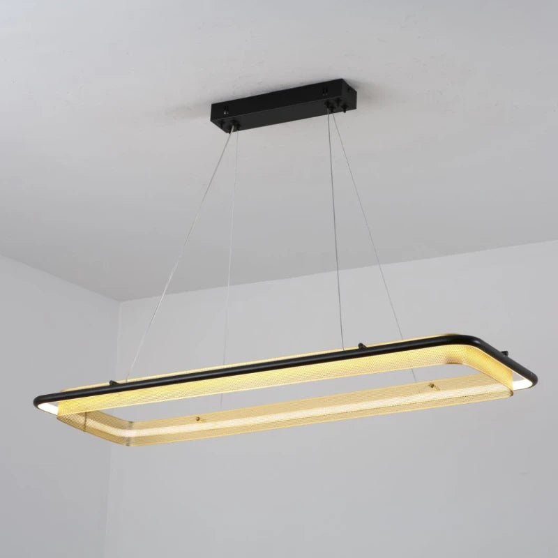 lustre led circulaire de luxe pour décoration intérieure moderne