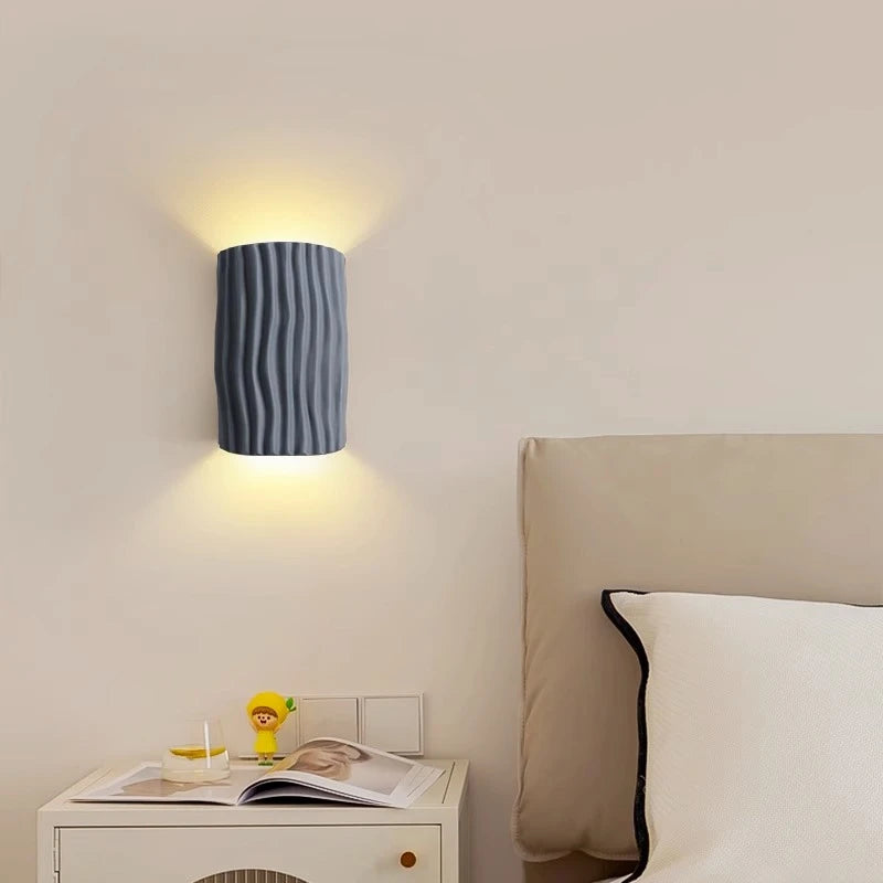 Bedroom bedside wall light, cream style living room background wall decoration light, corridor corridor atmosphere LED light