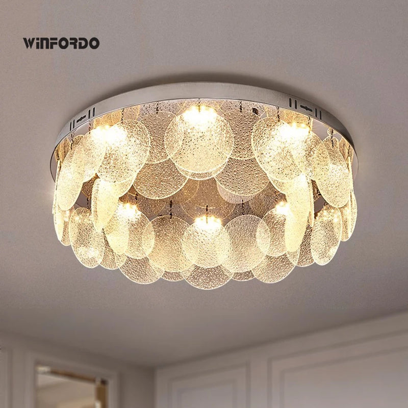 lustre de luxe 	 en cristal éclairage postmoderne winfordo wf-xd001