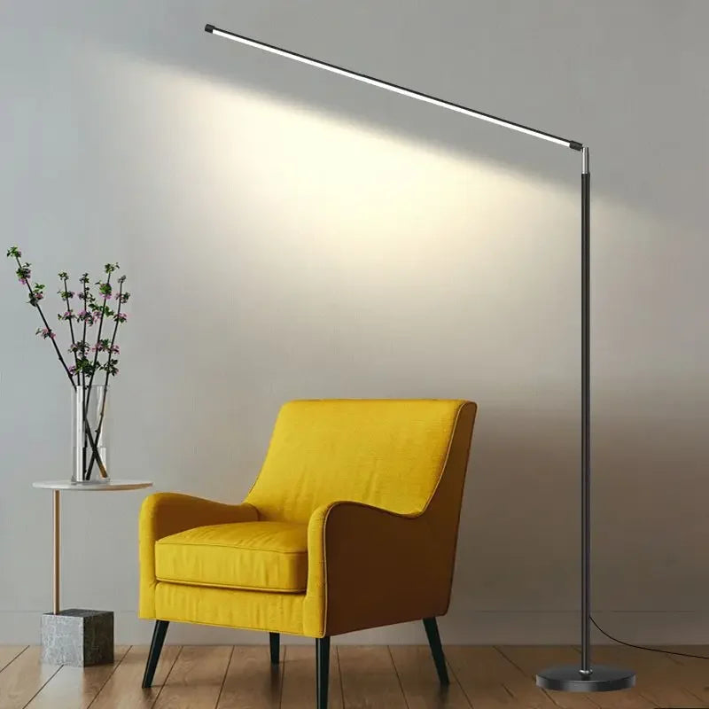 lampadaire led minimaliste super lumineux pour lecture