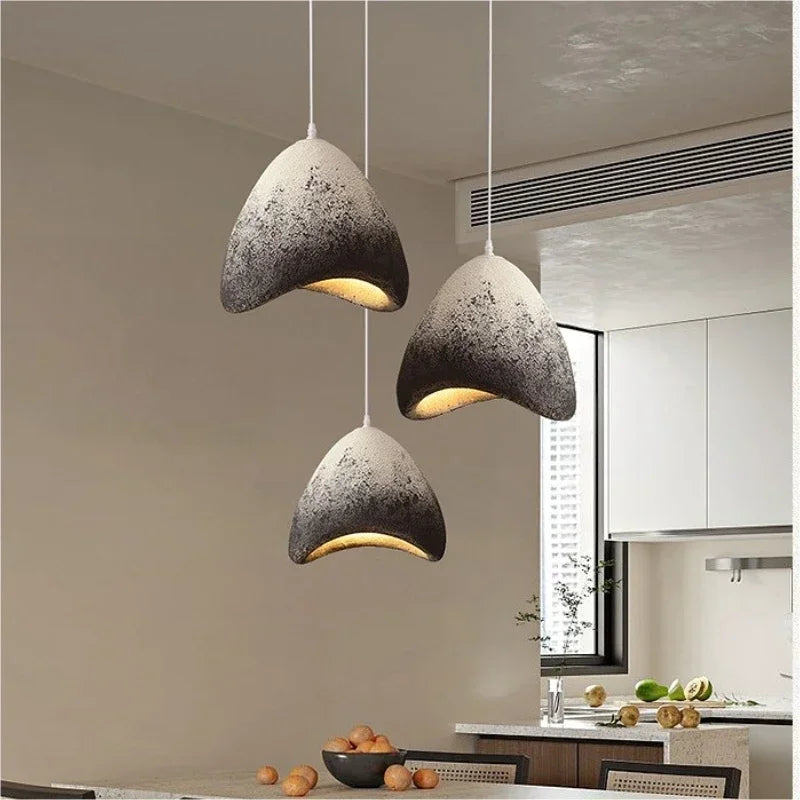 lustre led japonais créatif pour décoration intérieure artistique